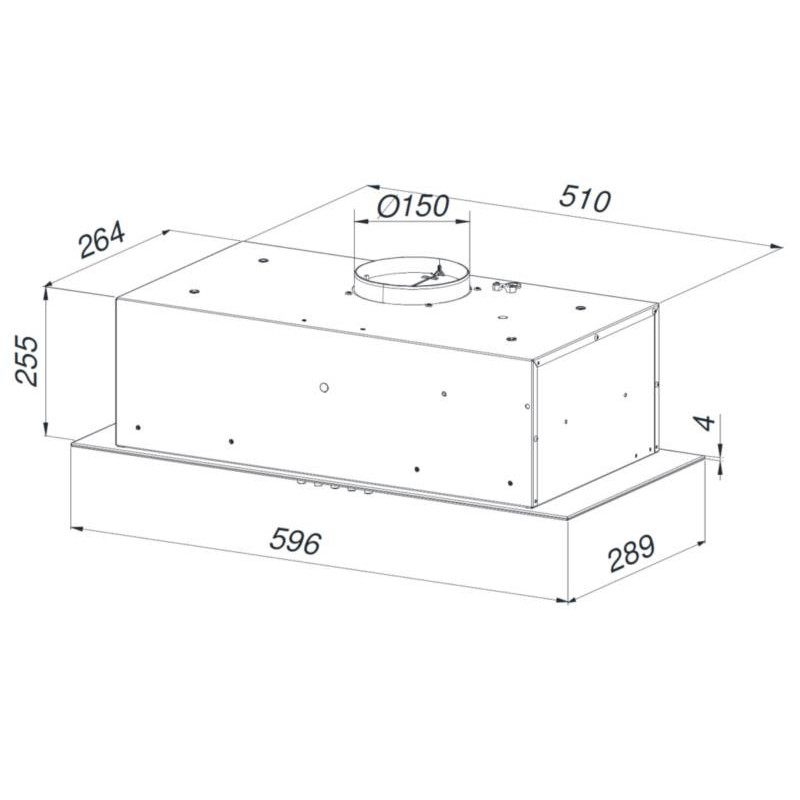 Okap Maan Ares 60 soft touch czarny